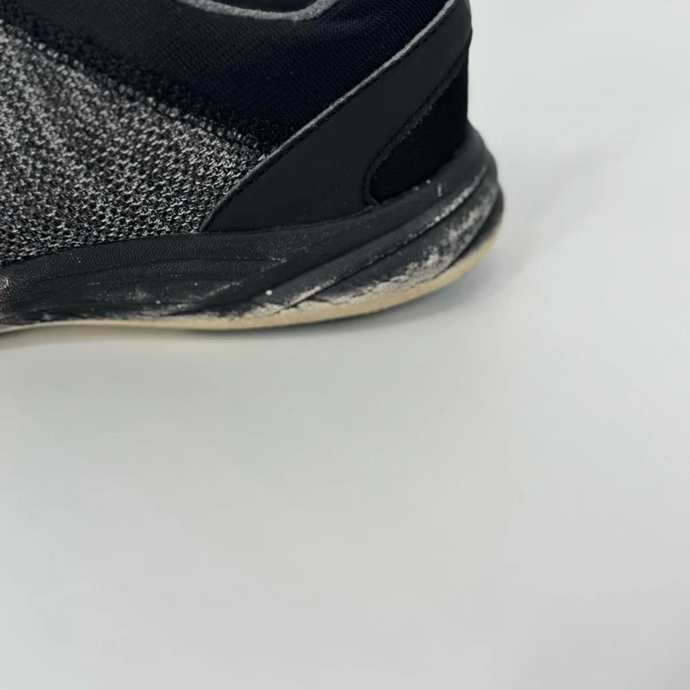 Vionic Adley Orthotic Sneakers Black Gray White Women’s Sz 9‎ Flawed